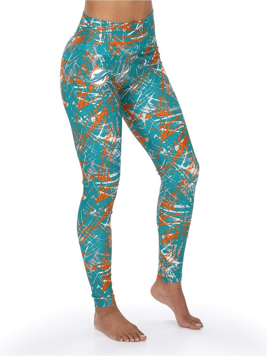 NFL Pants - NFL Teal Orange Splash Women's Jeggings
